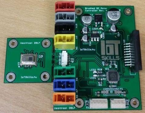 ARM alapú motorvezérlő panel